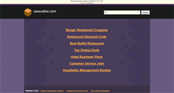 Desktop Screenshot of caseudine.com